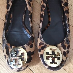 Tory Burch Size 7 Cheetah Print Flats
